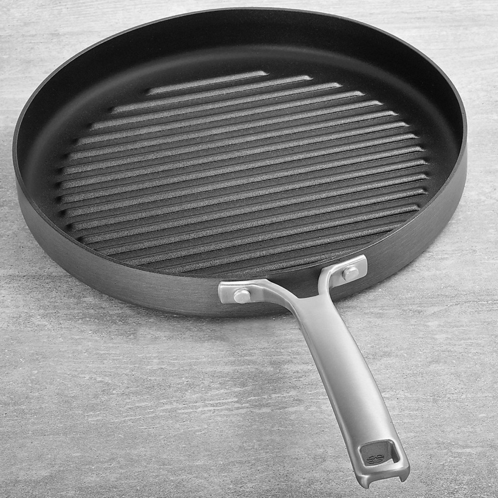 Calphalon Classic 12” round grill pan, New in box, Non-Stick Black Grill Pan - Picture 12 of 16